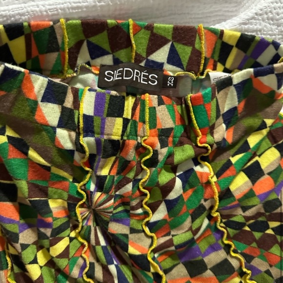 SIEDRES Kaleidoscope Top&Pants Set XS - Picture 6 of 8